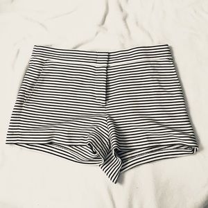 BCBG Black and White Shorts